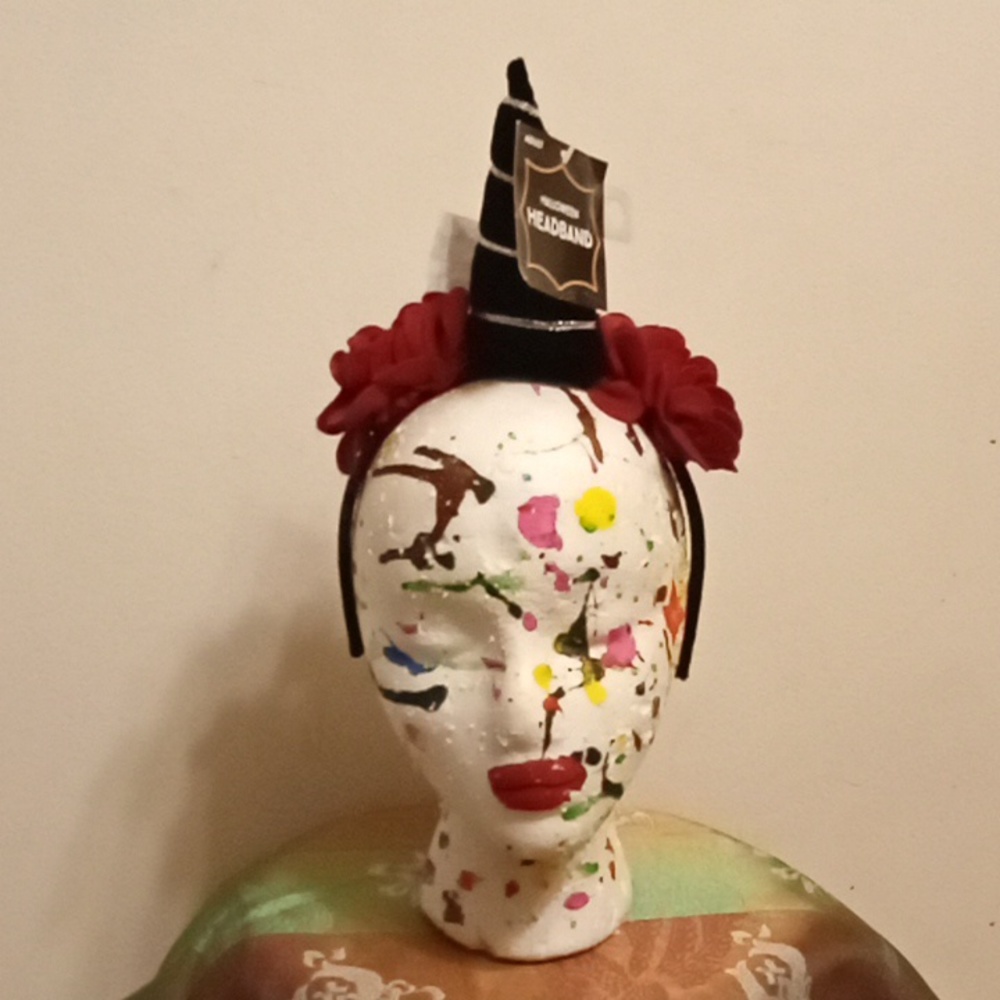 Halloween Flower Headband NWT
